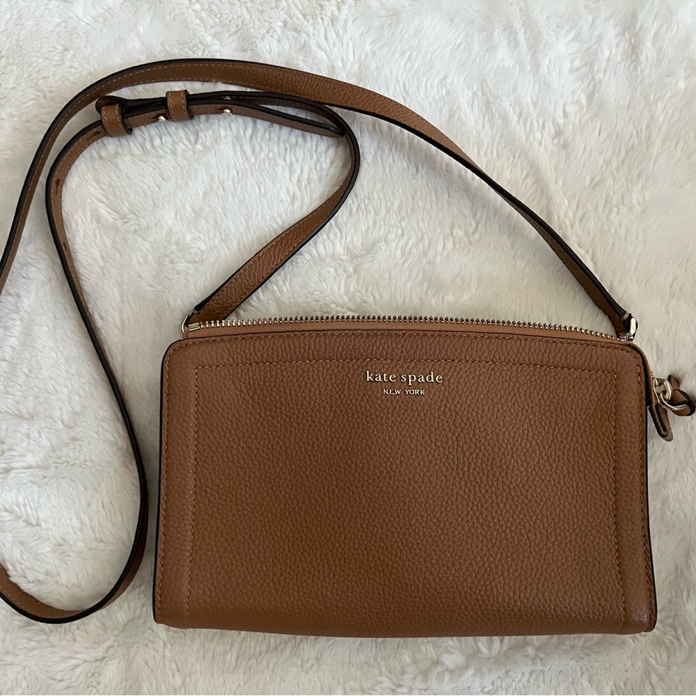 Kate Spade Brown Knott Crossbody Bag